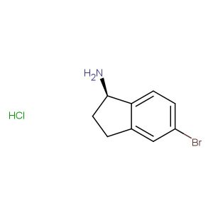 (R)-5-bromo-2,3-dihydro-1H-inden-1-amine hydrochloride