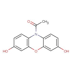 1-(3,7-dihydroxy-10H-phenoxazin-10-yl)ethan-1-one