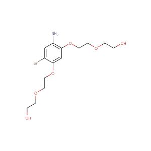 2,2'-((((4-amino-6-bromo-1,3-phenylene)bis(oxy))bis(ethane-2,1-diyl))bis(oxy))bis(ethan-1-ol)