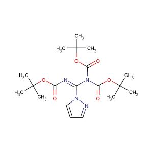 tert-butyl (Z)-(tert-butoxycarbonyl)(((tert-butoxycarbonyl)imino)(1H-pyrazol-1-yl)methyl)carbamate