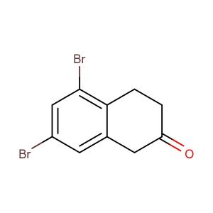 5,7-dibromo-2-tetralone