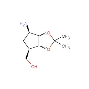 ((3aR,4R,6R,6aS)-6-amino-2,2-dimethyltetrahydro-4H-cyclopenta[d][1,3]dioxol-4-yl)methanol