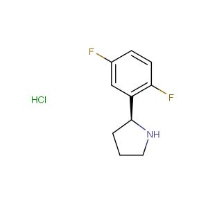 (S)-2-(2,5-difluorophenyl)pyrrolidine hydrochloride