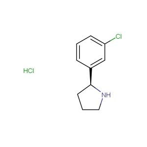 (S)-2-(3-chlorophenyl)pyrrolidine hydrochloride