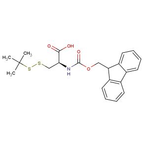 (2R)-3-(tert-butyldisulfanyl)-2-(9H-fluoren-9-ylmethoxycarbonylamino)propanoic acid