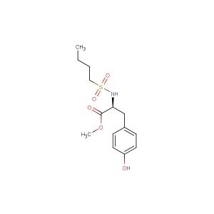 methyl (2S)-2-(butylsulfonylamino)-3-(4-hydroxyphenyl)propanoate