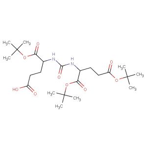 2-[3-(1,3-bis-tert-butoxycarbonylpropyl)ureido]pentanedioic acid 1-tert-butyl ester
