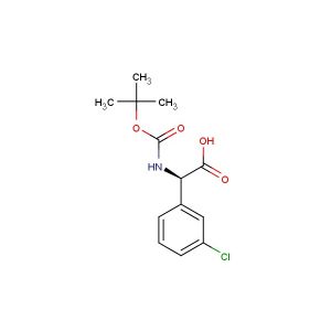 (R)tert-Butoxycarbonylamino-(3-chloro-phenyl)-acetic acid