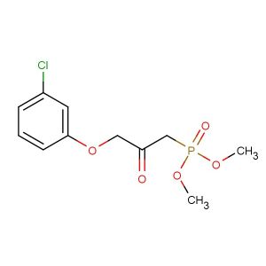dimethyl (3-(3-chlorophenoxy)-2-oxopropyl)phosphonate
