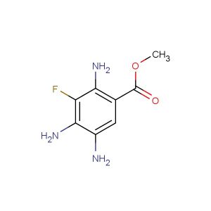 methyl 2,4,5-triamino-3-fluorobenzoate