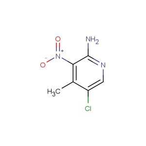 2-amino-5-chloro-3-nitro-4-picoline