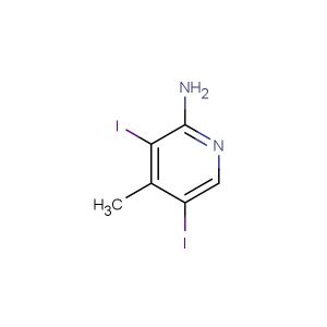 2-amino-3,5-diiodo-4-methylpyridine