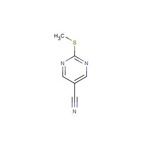 2-(methylthio)pyrimidine-5-carbonitrile