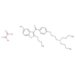 (5-amino-2-butylbenzofuran-3-yl)(4-(3-(dibutylamino)propoxy)phenyl)methanone oxalate