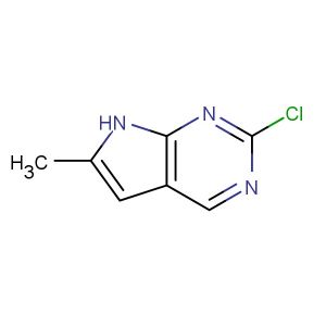 2-chloro-6-methyl-7H-pyrrolo[2,3-d]pyrimidine