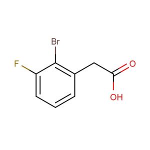 2-bromo-3-fluorophenylacetic acid