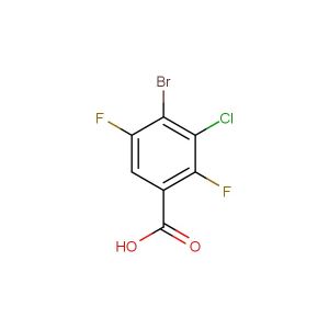 4-bromo-3-chloro-2,5-difluorobenzoic acid