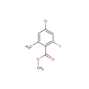 methyl 4-chloro-2-fluoro-6-methylbenzoate
