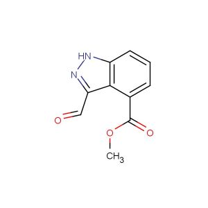 methyl 3-formyl-1H-indazole-4-carboxylate