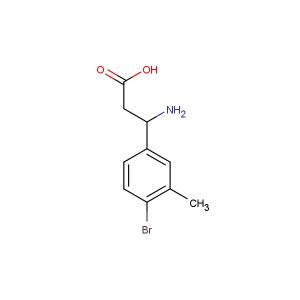 3-amino-3-(4-bromo-3-methylphenyl)propanoic acid