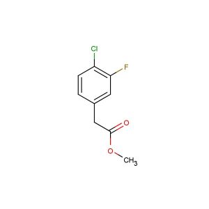 methyl 2-(4-chloro-3-fluorophenyl)acetate