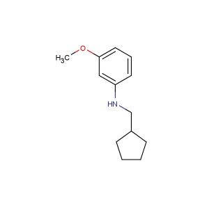 N-(cyclopentylmethyl)-3-methoxyaniline