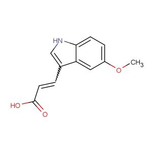 3-(5-methoxy-1H-indol-3-yl)-acrylic acid