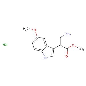 methyl 3-amino-2-(5-methoxy-1H-indol-3-yl)propanoate hydrochloride