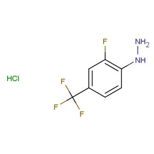 2-fluoro-4-(trifluoromethyl)phenylhydrazine hydrochloride