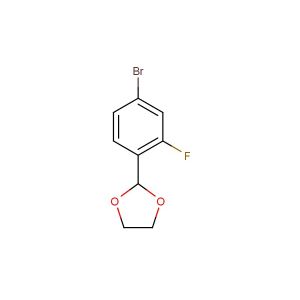 2-(4-bromo-2-fluorophenyl)-1,3-dioxolane
