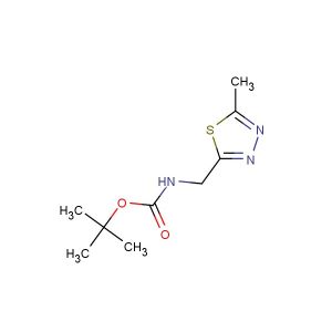 tert-butyl (5-methyl-1,3,4-thiadiazol-2-yl)methylcarbamate