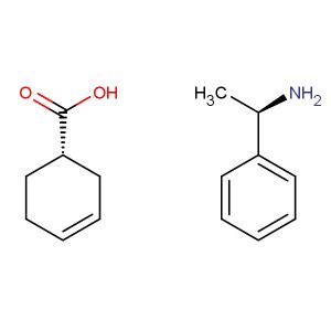 (R)-1-phenylethan-1-amine (S)-cyclohex-3-ene-1-carboxylate