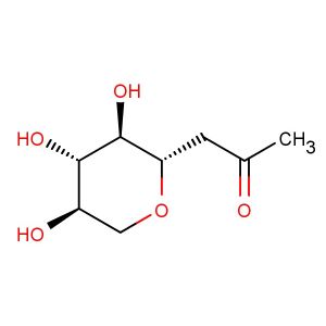 1-((2S,3R,4S,5R)-3,4,5-trihydroxytetrahydro-2H-pyran-2-yl)propan-2-one