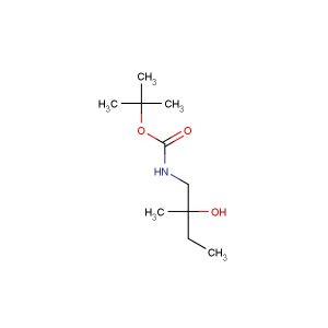 tert-butyl 2-hydroxy-2-methylbutylcarbamate