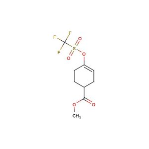 methyl 4-(((trifluoromethyl)sulfonyl)oxy)cyclohex-3-ene-1-carboxylate