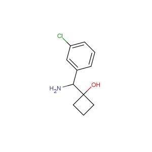 1-(amino(3-chlorophenyl)methyl)cyclobutanol