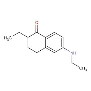 2-ethyl-6-(ethylamino)-3,4-dihydronaphthalen-1(2H)-one