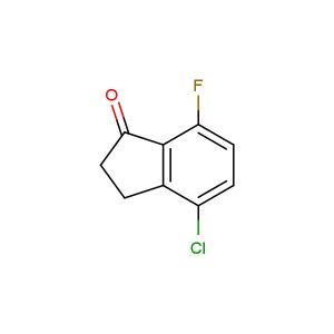 4-chloro-7-fluoro-2,3-dihydro-1H-inden-1-one