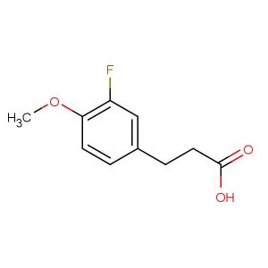 3-(3-fluoro-4-methoxyphenyl)propionic acid