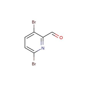 3,6-dibromopicolinaldehyde