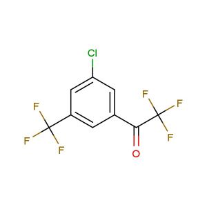 1-(3-chloro-5-(trifluoromethyl)phenyl)-2,2,2-trifluoroethanone