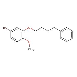 4-bromo-2-(4-phenylbutoxy)anisole