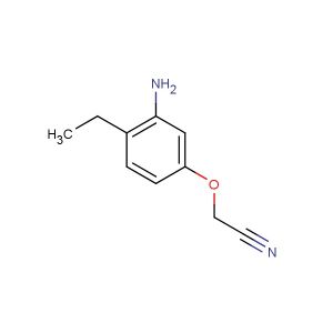 2-(3-amino-4-ethylphenoxy)acetonitrile