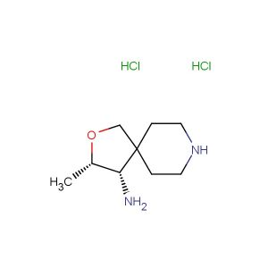 (3S,4S)-3-methyl-2-oxa-8-azaspiro[4.5]decan-4-amine dihydrochloride