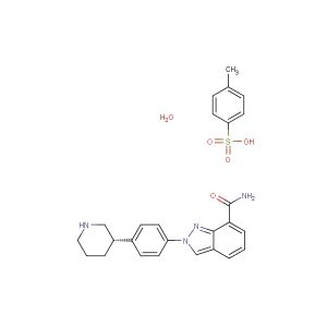 Niraparib tosylate hydrate  (Synonyms: MK-4827 tosylate hydrate)