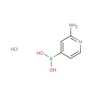 (2-Aminopyridin-4-yl)boronic acid hydrochloride