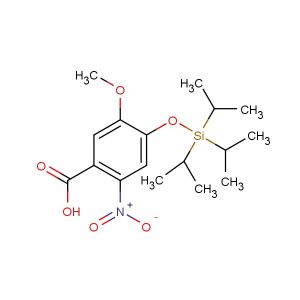 5-Methoxy-2-nitro-4-((triisopropylsilyl)oxy)benzoic acid