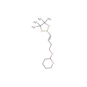 (E)-4,4,5,5-Tetramethyl-2-(4-((tetrahydro-2H-pyran-2-yl)oxy)but-1-en-1-yl)-1,3,2-dioxaborolane