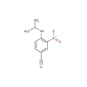 4-(isopropylamino)-3-nitrobenzonitrile