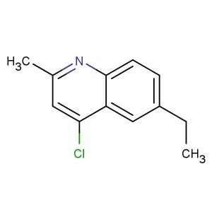 4-chloro-6-ethyl-2-methylquinoline